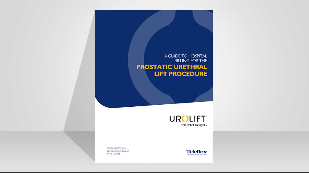 Cover for A Guide to Hospital Billing for the Prostatic Urethral Lift Procedure